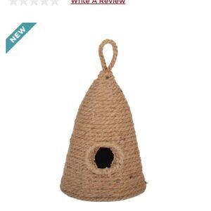 Ashland 9.6" Hemp Rope Beehive Decoration NWOT